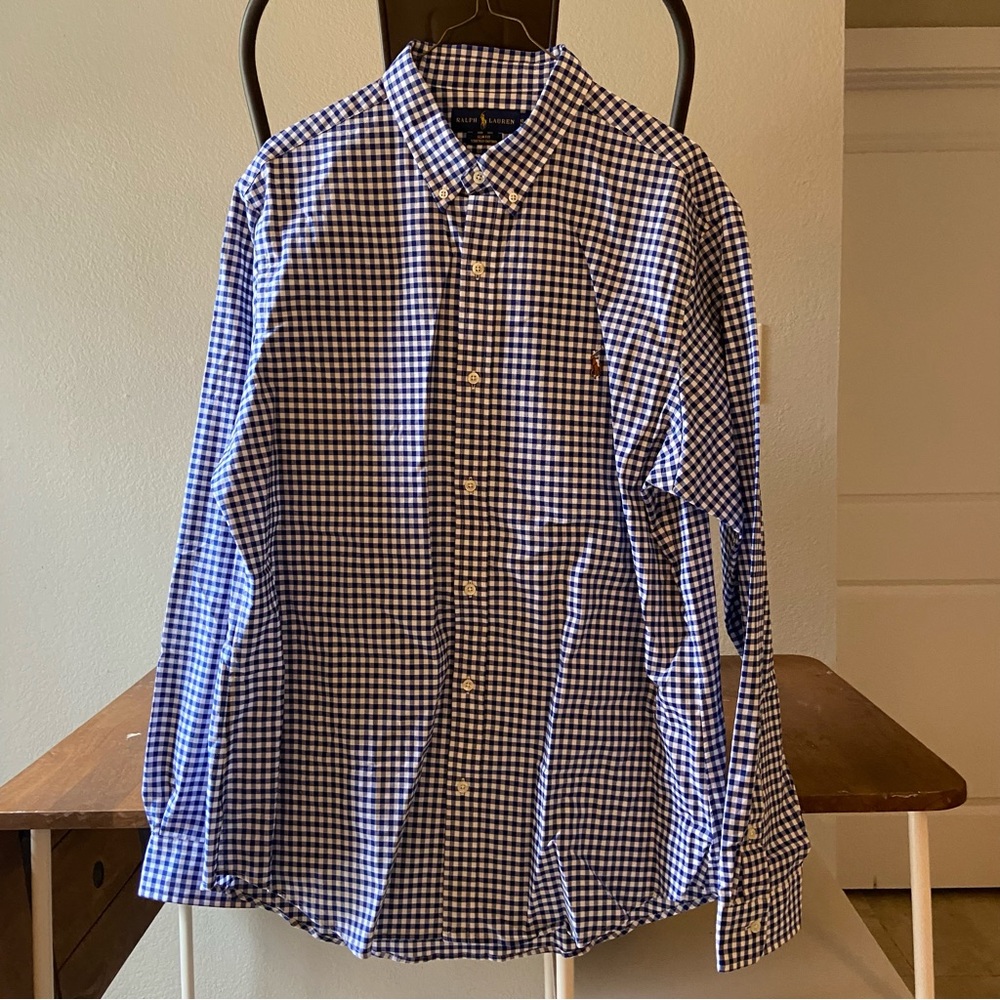 Ralph Lauren Men’s Slim Fit Stretch Oxford